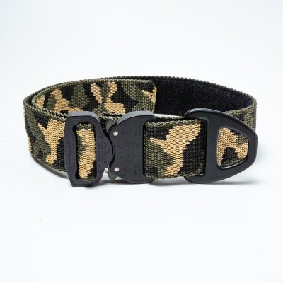 TECDOX halsband 40mm Camouflage-Groen