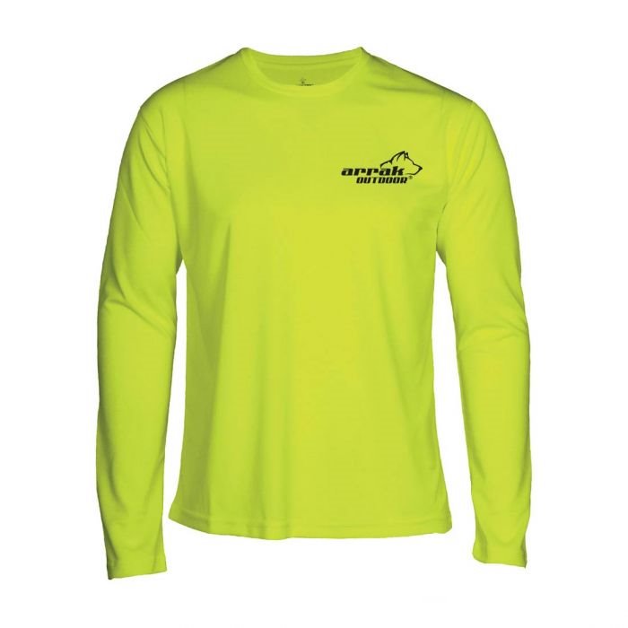 ARRAK Function Shirt Jaune Unisexe. ARRAK Function Shirt Yellow Unisex.