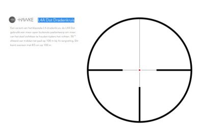 Hawke Vantage Richtkijker 30 WA 2.5-10x50 L4A Dot IR