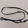 PRIDE antisliplijn "CONTROL" met Metalen Kong Frog-sluiting BLACK