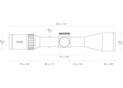 Hawke Endurance Richtkijker 30 WA 2.5-10x50 LR Dot 8x IR