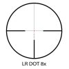 Hawke Endurance Richtkijker 30 WA 2.5-10x50 LR Dot 8x IR