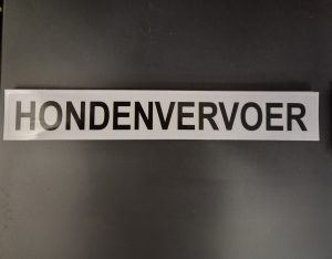 Stickers voor Hondengeleiders