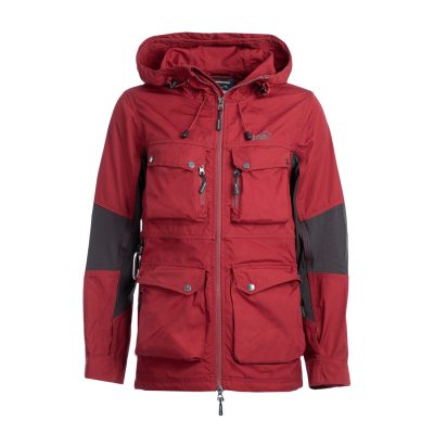 Arrak Hybrid Jacket Women Dark Red