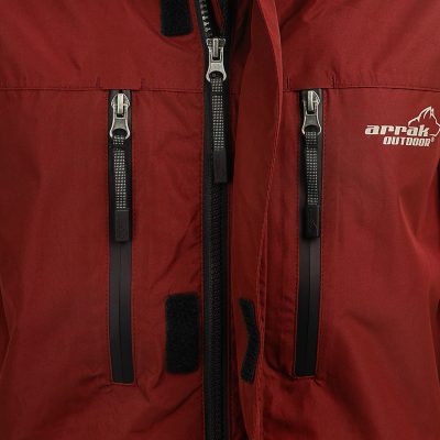 Arrak Rain Jacket Men Red