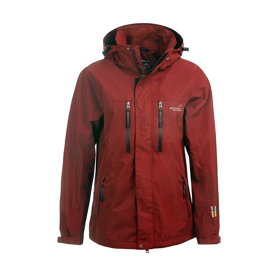 Arrak Rain Jacket Men Red Arrak Rain Jacket Men Red