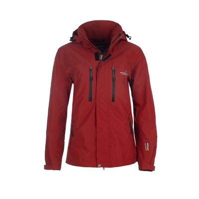 Arrak Rain Jacket Woman Red