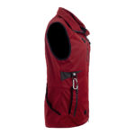 Arrak Acadia Softshell Vest Women Dark Red