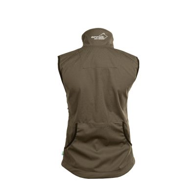 ARRAK Acadia vest women Brown back