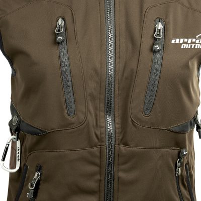 ARRAK Acadia vest women Brown chest