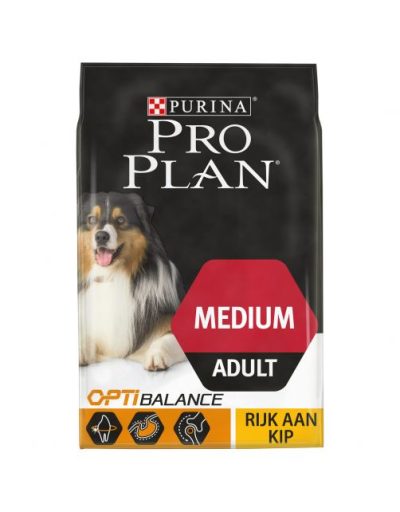 Pro Plan Dog Adult Medium Kip/rijst 14 Kg