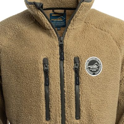 Arrak Teddy Pilejacket Unisex Khaki