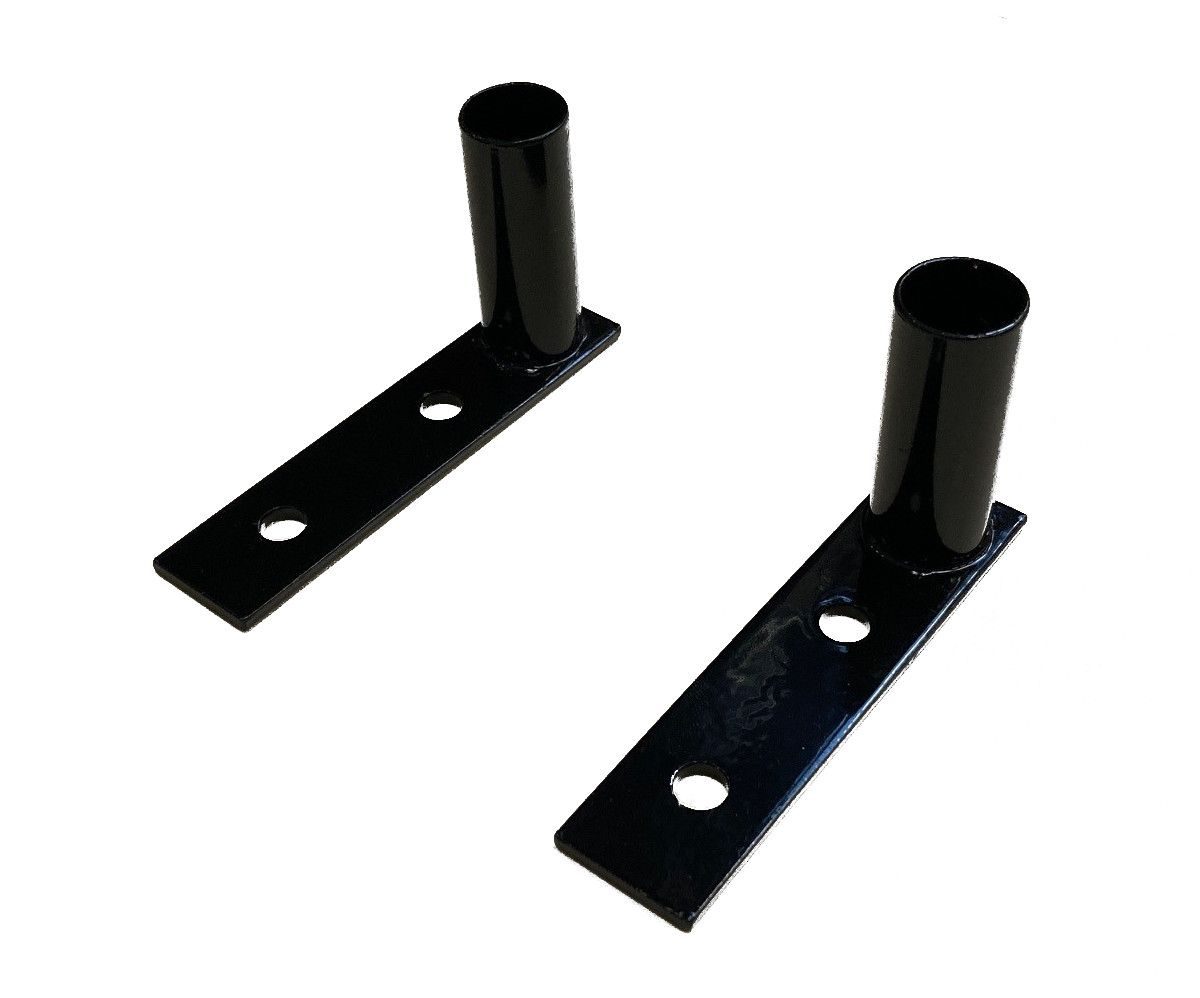 Bodenbefestigung für schwarze Elemente Vloerbevestiging voor zwarte elementen