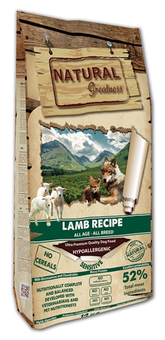 Natural Greatness Lamb Recipe 10 Kg