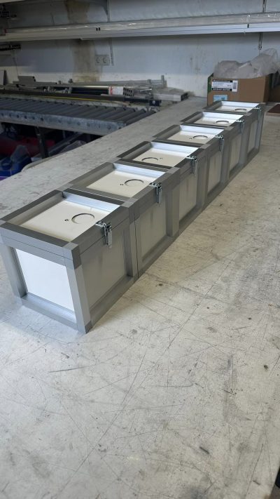 Bonne Kooienbouw Aluminium Detectieboxen