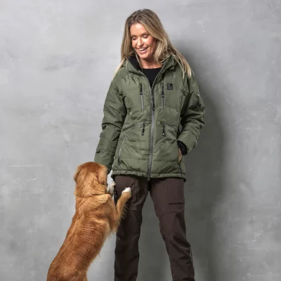 DogCoach KeepDry Jacket Beetle Senna