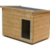 SAUERLAND houten hondenhok Original schuin dak