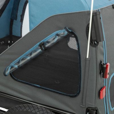 6 TRIXIE Fietskar tot 23 kg Blauw/Grijs