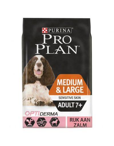 Pro Plan Dog Adult Medium / Large 7+ Sensitive Skin 14 Kg