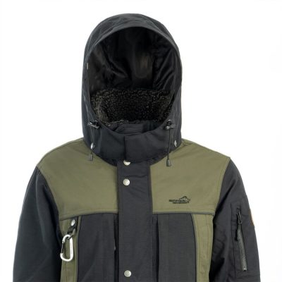 Arrak Original Jas Men – Outdoor jas voor actieve mannen Zwart/Olijf