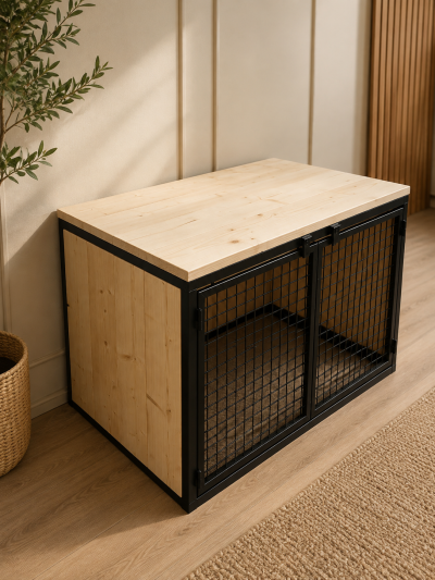 Bench Dressoir Nieuw steigerhout met Blanke Beits 11 Bench Dressoir Nieuw steigerhout met Blanke Beits