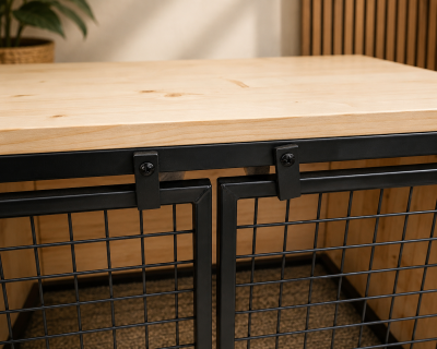 Bench Dressoir Nieuw steigerhout met Blanke Beits 2 Bench Dressoir Nieuw steigerhout met Blanke Beits