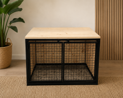Bench Dressoir Nieuw steigerhout met Blanke Beits Bench Dressoir Nieuw steigerhout met Blanke Beits