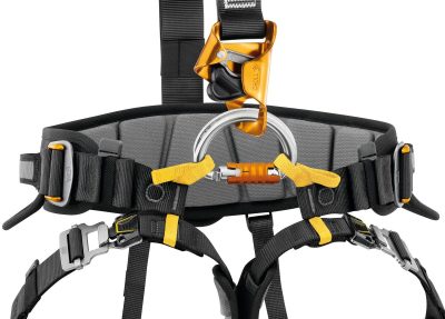 C038EA-FALCON-ASCENT-focus-1_LowRes PETZL Lightweight seat Harness FALCON ASCENT detail