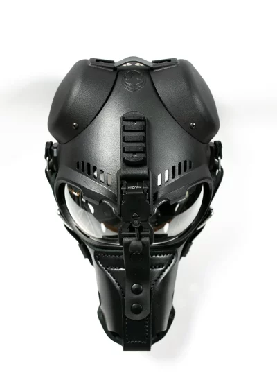 Lederen muilkorf voor K9 Tactical CS-1 helm