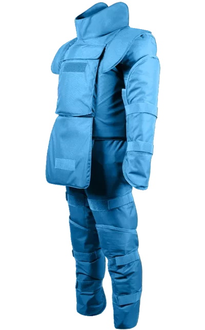 Composite-Solutions-Demining-Suit-UN-Blue-EU COMPOSITES SOLUTIONS Demining Suit