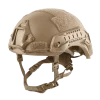 Composites-Solutions-HIGH-CUT-Helmet-Rails-Shroud-Tan-45 CS ACH / MICH Helmet High Cut Rails / Shroud