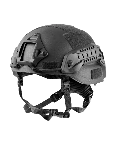 Composites-Solutions-MID-CUT-Helmet-Rails-Shroud-Black-45 CS ACH / MICH Helmet Mid Cut Rails / Shroud