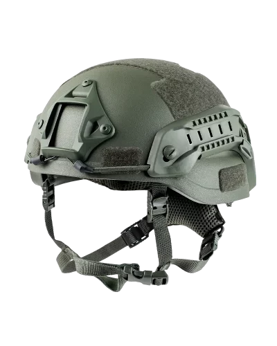 Composites-Solutions-MID-CUT-Helmet-Rails-Shroud-Olive-45 CS ACH / MICH Helmet Mid Cut Rails / Shroud
