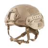 Composites-Solutions-MID-CUT-Helmet-Rails-Shroud-Tan-45-B CS ACH / MICH Helmet Mid Cut Rails / Shroud
