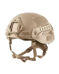 Composites-Solutions-MID-CUT-Helmet-Rails-Shroud-Tan-45-B CS ACH / MICH Helmet Mid Cut Rails / Shroud