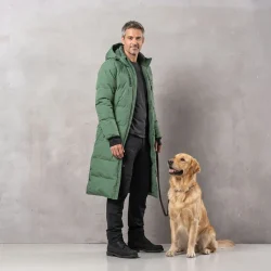DC Long KeepDry Dog Walker Men’s Coat 2.0 Warm Forest