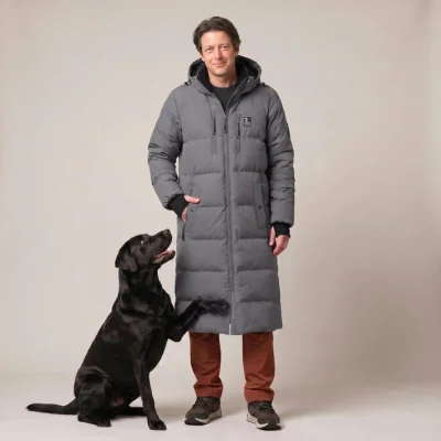 DC Long KeepDry Dog Walker Men’s Coat 2.0 Warm Grey DC Long KeepDry Dog Walker Men’s Coat 2.0 Warm Grey