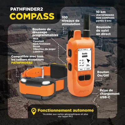 DOGTRA Pathfinder2 Compass2 DOGTRA Pathfinder2 Compass
