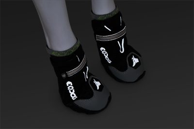 EQDOG 4 Seizoenen Schoenen™ Zwart/Grijs refelctie