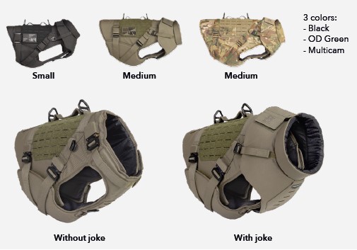 DarkFighter Ballistisch K9 Vest DFK9 DarkFighter Ballistisch K9 Vest DFK9