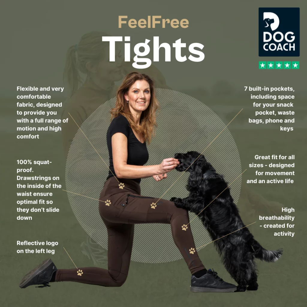 DC FeelFree Dog Walker Tights Bison/Coco info