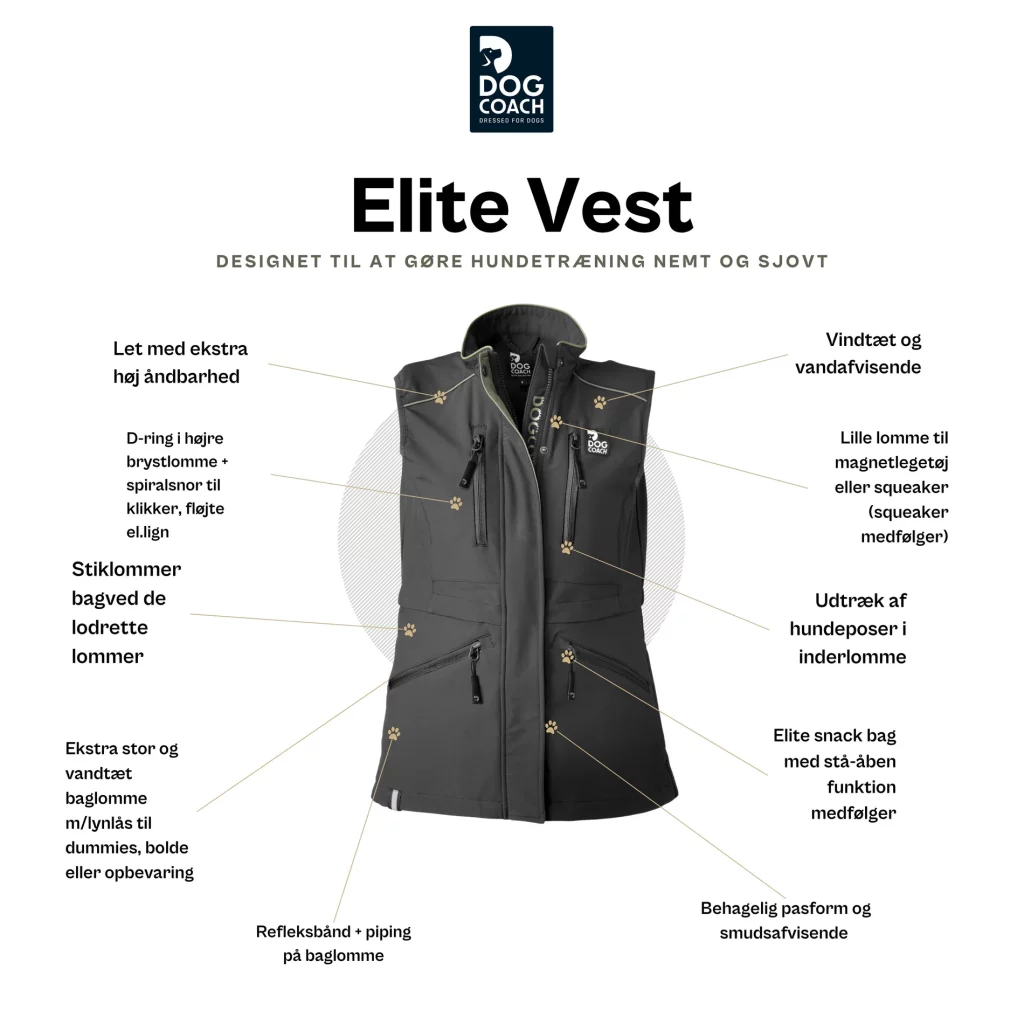 DC Elite Dog Training Vest BOOTS Beetle overzicht