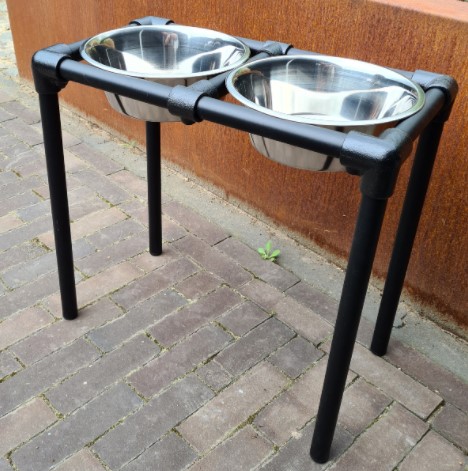 Drink set Stoer Zwarte steigerbuis dubbel Drink set Stoer Zwarte steigerbuis dubbel