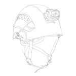 PETZL HELMET ADAPT Zelfklevende Plaat PETZL HELMET ADAPT Zelfklevende Plaat