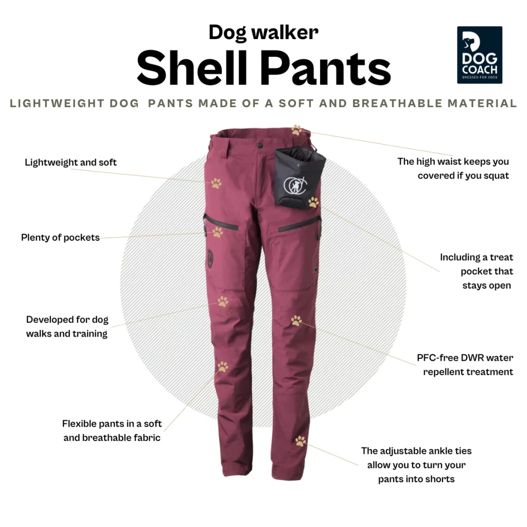 DC Dogwalker Dames shell pants HEI HEI Forest Lake info