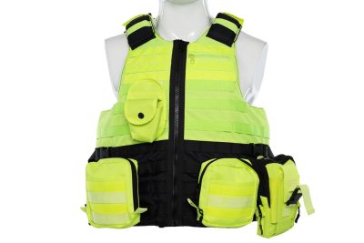 Einsatzweste.0837 ARMADILLO Steekbestendig Reflecterend Vest K1