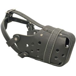 Elite K9 Leather Police Muzzle1 Elite K9 Leather Police Muzzle