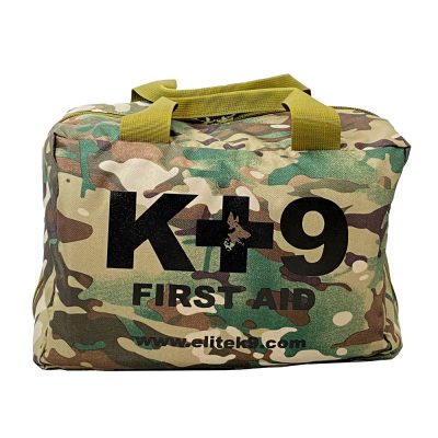 Elite K-9 Deluxe Trauma Eerste Hulp Kit - Camo