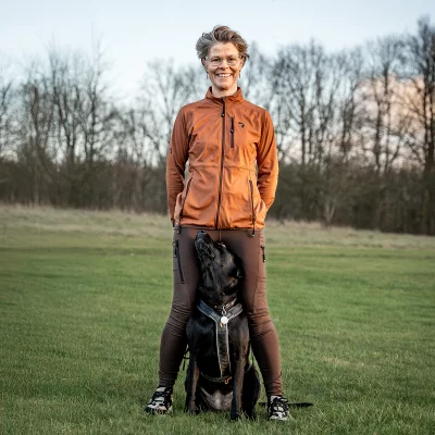 FeelFree Dog Walker Zip Jacket Caramel-Emma