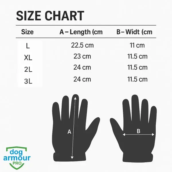 DOG ARMOUR PRO FlexGuard Evo Gloves DOG ARMOUR PRO FlexGuard Evo Gloves